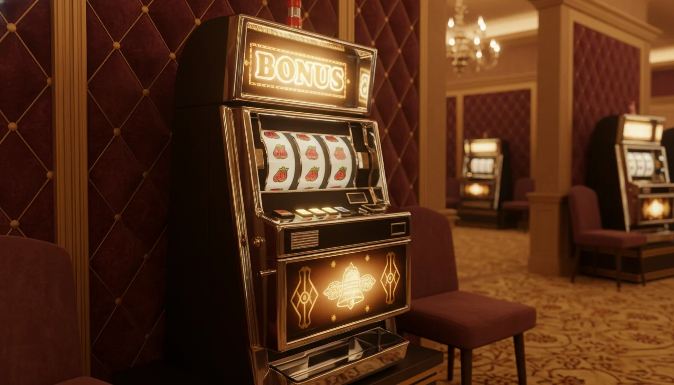 Clean and modern casino website interface